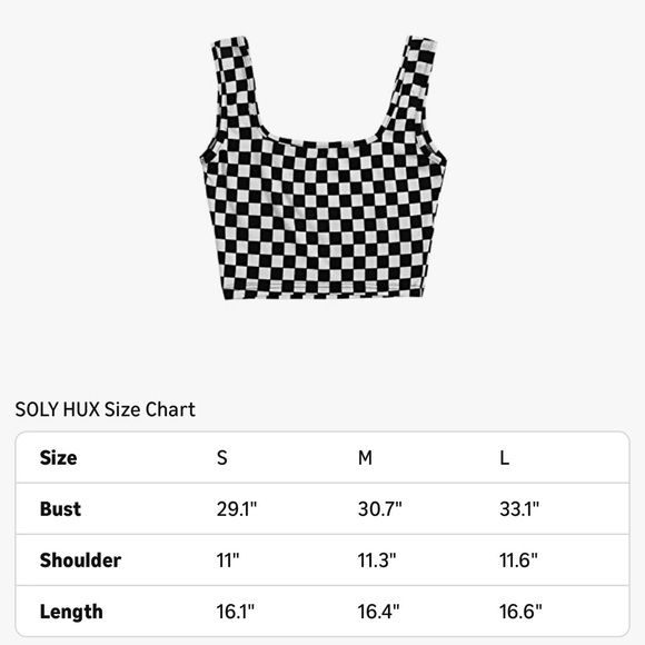 Checkered Tank Top - Picture 3 of 4